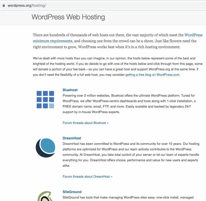 Best wordpress hosting